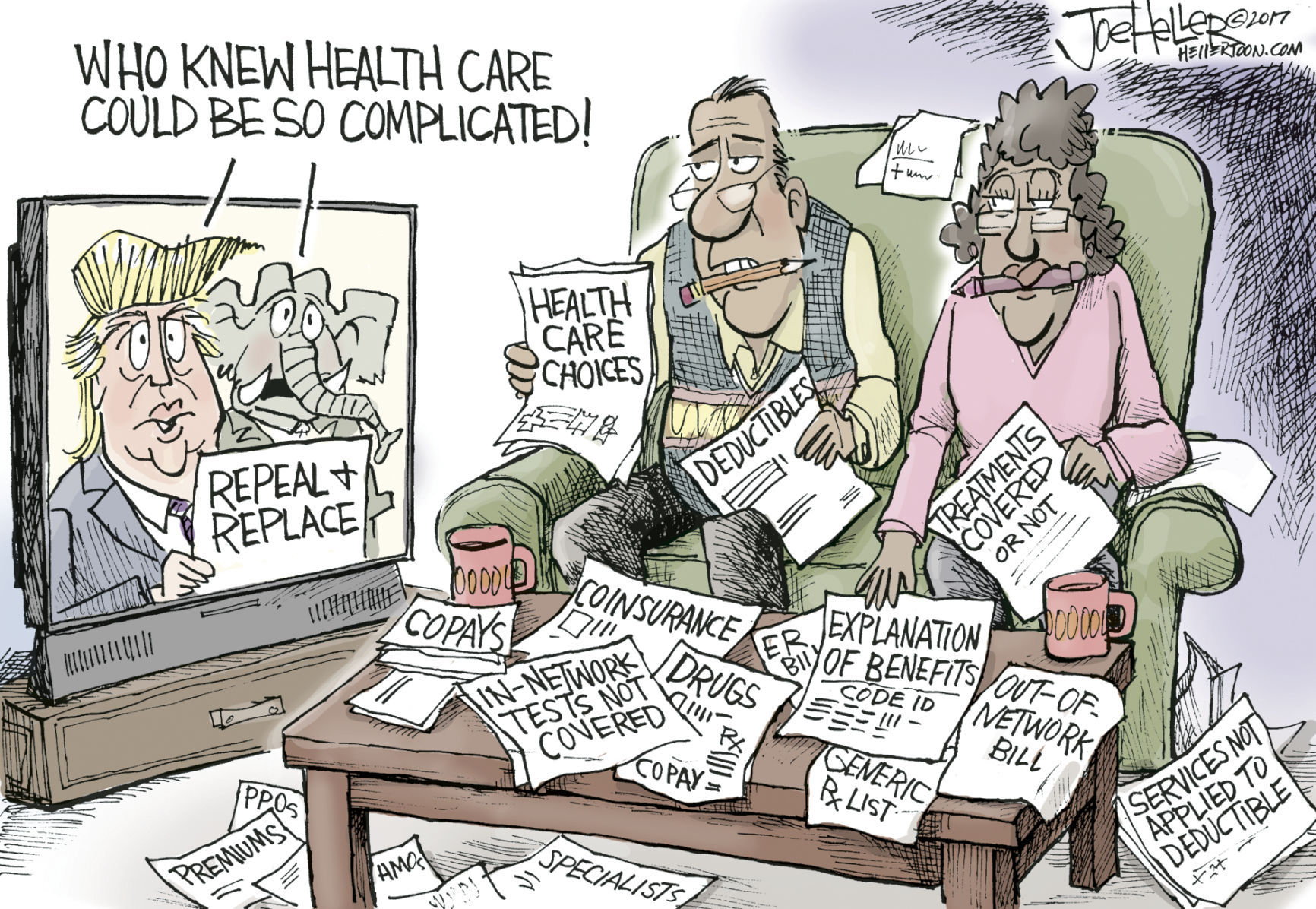 Health Care by Joe Heller